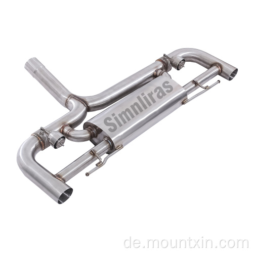 Catback -Auspuffmufler für Mercedes Benz GLC43 Auspuff